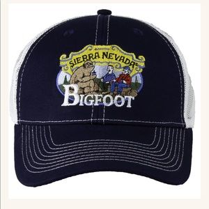Sierra Nevada Big Foot trucker hat- new without tags.